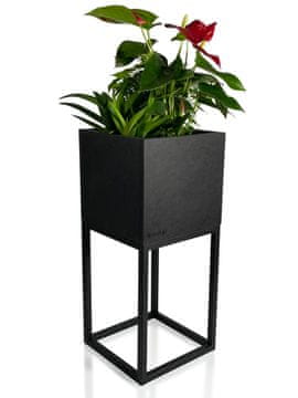 Flexistyle LOFT FIORINO metalni stalak za cvijeće 22x22x50 cm