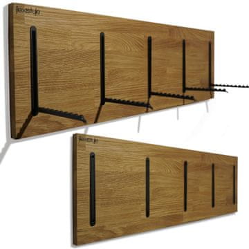Flexistyle Vješalica za odjeću od hrasta 25x80cm hrast