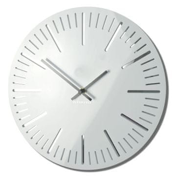 Flexistyle TRIM zidni sat bijelog sjaja 30 cm