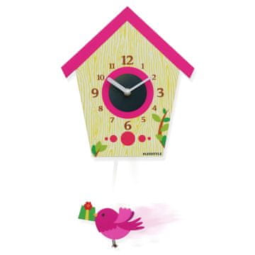 Flexistyle Dječji sat s njihalom BIRD roza