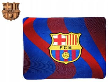 FCB FC BARCELONA POKRIVAČ OD FLISA 120 X 150 POKRIVAČ BARCA LEWANDOWSKI
