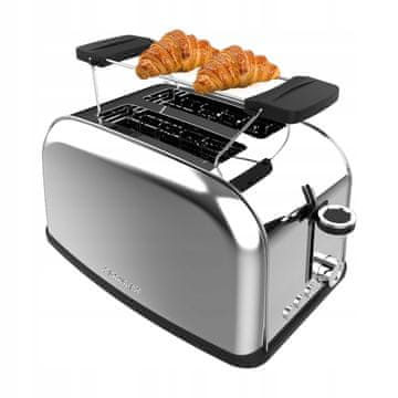 Cecotec Toastin' time 850 Inox električni toster za tostiranje u kuhinji