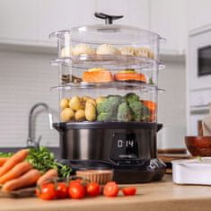 Cecotec Vapovita 3000 Pro aparat za kuhanje na pari, tri sekunde