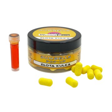 GOLDEN BALL plutajuće loptice POP UP bučice 10 mm + booster