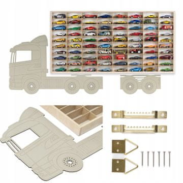 POLICA ZA AUTOMOBILE HOT WHEELS 80 m ZA AUTOMOBILE ZA DJEČAKE KAŠMIR
