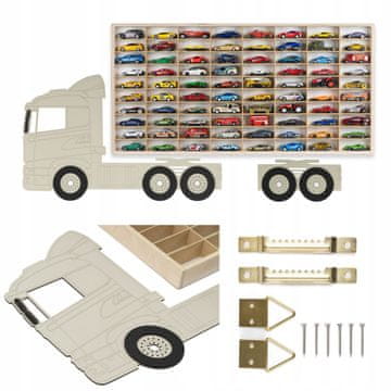 POLICA ZA AUTOMOBILE HOT WHEELS 80 m ZA AUTOMOBILE ZA DJEČAKE KAŠMIR