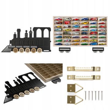 ORGANIZATOR ZA AUTOMOBILE HOT WHEELS POLICA ZA AUTOMOBILE 48 MJESTA