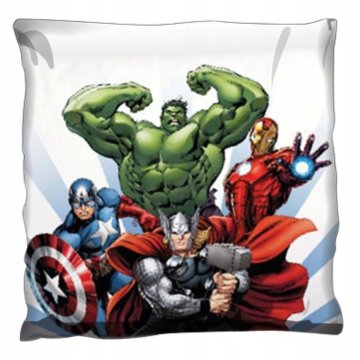 Carbotex Osvetnici Marvel Licencirani Hulk Iron Man Thor Dekorativni jastuk