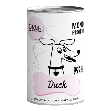Paka Zwierzaka Pet Pack PEPE Monoprotein Duck (patka) 400g