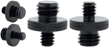 Adapter s redukcijskim vijkom 1/4" na M10 tronožac s aluminijskom crnom svjetiljkom 18 mm