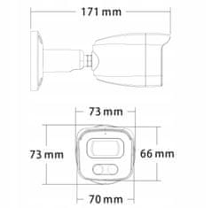 RTX IP kamera 8MPx Sony Starvis PoE IR mikrofon