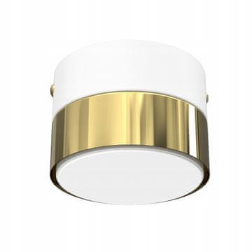 moonlight LED LOFT STROPNA SVJETILJKA GX53 BIJELO ZLATNA POLIŠNA SVJETILJKA ZA DNEVNI BORAVAK