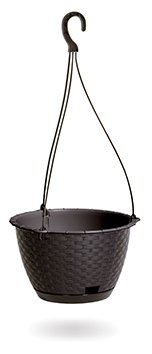 Prosperplast Ratolla Okrugla viseća saksija za cvijeće 24 cm