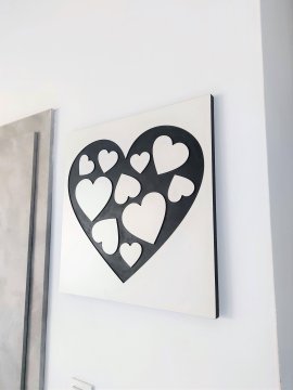 Veliko srce za zid - TraffiHeart Premium