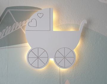 LED noćno svjetlo za kolica na baterije