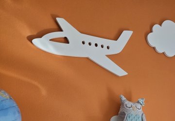 Dekoracija zida u obliku aviona