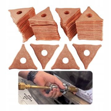 SPOTTER TRIANGLES zvijezde za zavarivanje sa SPOTTER aparatom za zavarivanje 100 kom.
