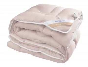 DE Poplun za sva godišnja doba 180x200 MERINO VUNA Senna Home Pink