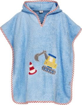 Playshoes Ručnik s kapuljačom - - Excavator L (od 4 godine)