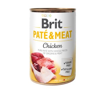 Brit Super Premium Mokra karma dla psa Adult PATE&MEAT Kurczak 400g