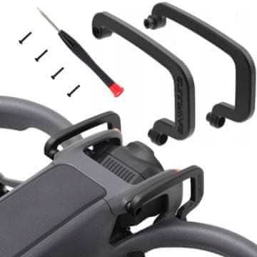 Sunnylife zaštitni poklopac za gimbal drona za DJI Avata 2 - crni