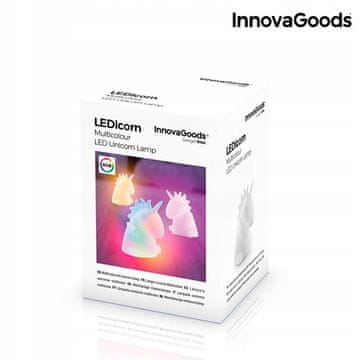 InnovaGoods LEDicorn Višebojna LED noćna lampa s jednorogom
