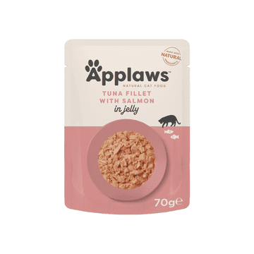 Applaws Premium Mokra karma dla kota saszetka 100% Tuńczyk Łosoś 70g