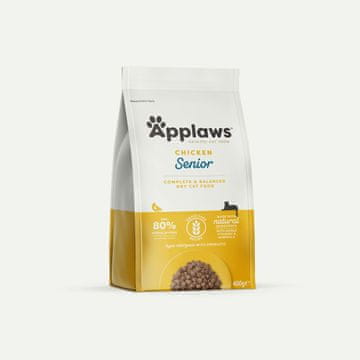 Applaws Premium sucha karma dla kota Senior Sterilised Kurczak 400g