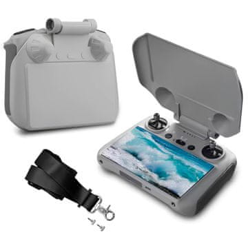 Zaštitna folija za DJI Mini 3 / Mini 3 Pro / Mavic 3 kontroler + traka za vezicu