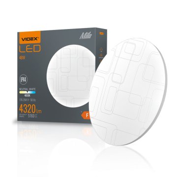 VIDEX LED stropna svjetiljka -MILA-48W-NW