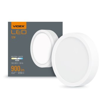 VIDEX LED downlight rasvjetno tijelo -DOWNLIGHT-LED-DLRS-12W-NW