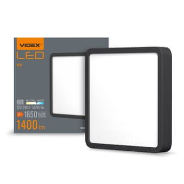 VIDEX LED downlight -DOWNLIGHT-LED-DLSS-CRNA-18W-NW