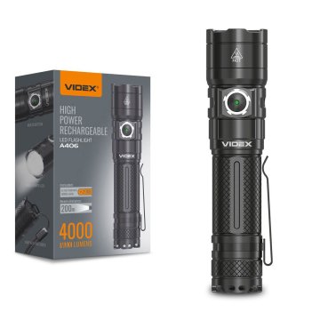 VIDEX LED svjetiljka 4000lm IP68 Dnevno svjetlo 6500k 6 načina rada Domet 200m