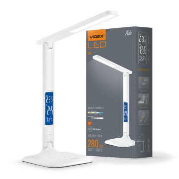 VIDEX Prigušljiva LED stolna lampa -DESK-LAMP-RIO-WHITE