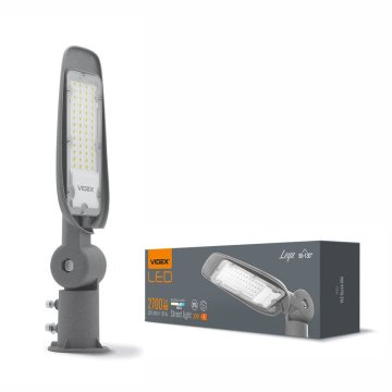 VIDEX LED vanjska ulična svjetiljka 30W, podesiva fasada, IP65, AC 220-240V