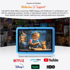 Blackview TAB60 Pro KIDS LTE 10,1 tablet 8GB+128GB, plava