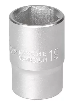 MJW Čelični nasadni ključ 1/2" 6-kutni 19 mm 1 komad