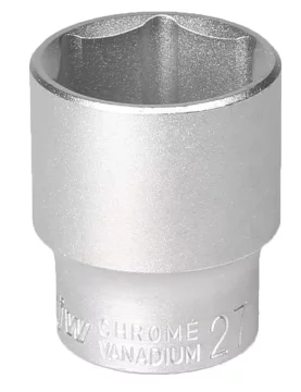 MJW Čelični nasadni ključ 1/2" 6-kutni 27 mm 1 komad
