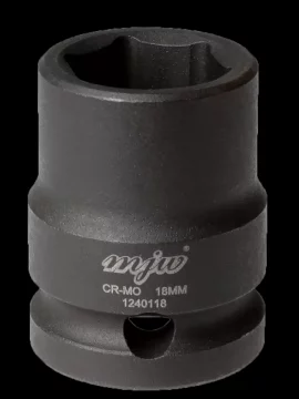 MJW Udarni nasadni ključ 1/2" 6-kraki 18 mm