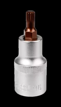 MJW Nasadni ključ 1/2" SPLINE M6 čelik