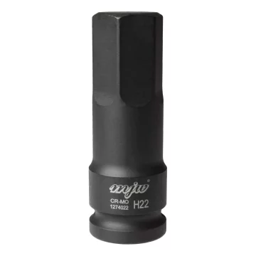 MJW Udarni nasadni ključ 1/2" dugi HEX H22