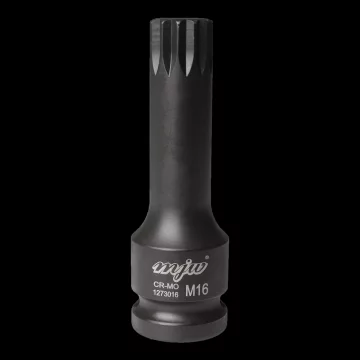 MJW Udarni nasadni ključ 1/2" dugi SPLINE M16