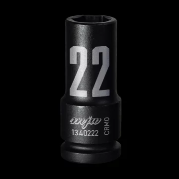 MJW Udarni nasadni ključ 3/4" 6-kraki, dugi 22 mm