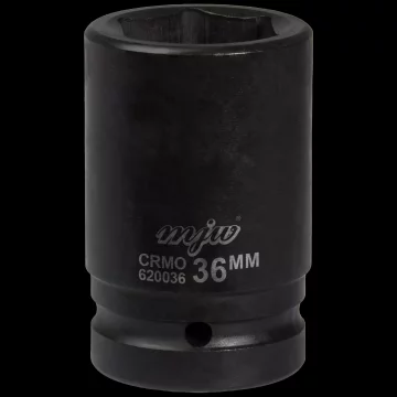 MJW Udarni nasadni ključ 1" dugi 6-kraki 36 mm
