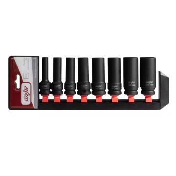 MJW 1/2" set dugih udarnih nasadnih ključeva, 6 krakova