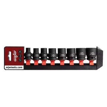 MJW Set udarnih nasadnih ključeva 1/2" šesterokutnih