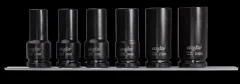 MJW 3/4" set dugih udarnih nasadnih ključeva na šini