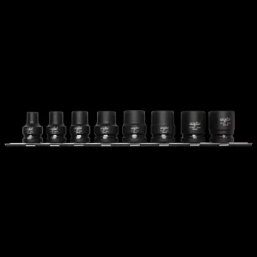 MJW Set udarnih nasadnih ključeva 1/2" na šini