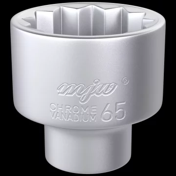 MJW 3/4" nasadni ključ, 12-kraki, 65 mm, čelični nasadni ključ