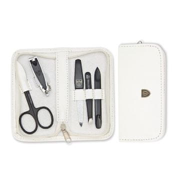Kellermann set za njegu ruku - profesionalni set od 5 dijelova od nehrđajućeg čelika u elegantnoj kutijici, za njegu noktiju i zanoktica kod kuće i u pokretu 12x6 cm